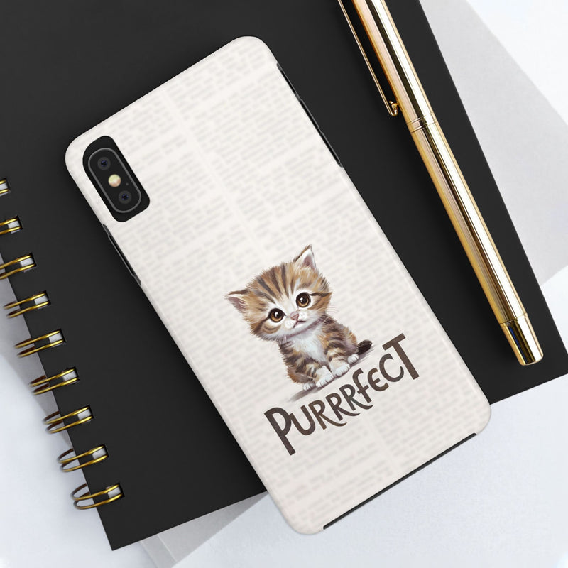 Purrfectly Pawsome iPhone X Series