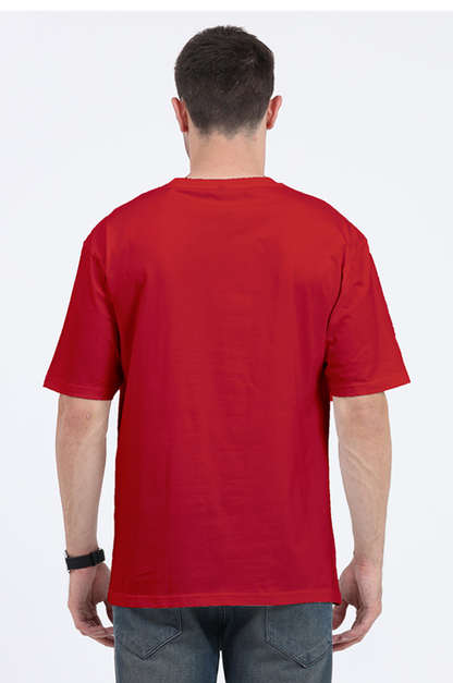 Red Hot Oversized Terry T-shirt