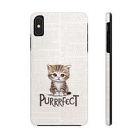 Purrfectly Pawsome iPhone X Series