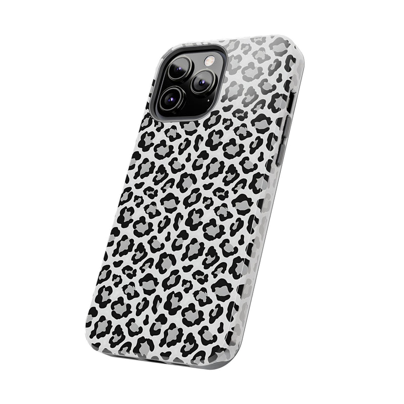 Monochrome Leopard Print iPhone 13 Series