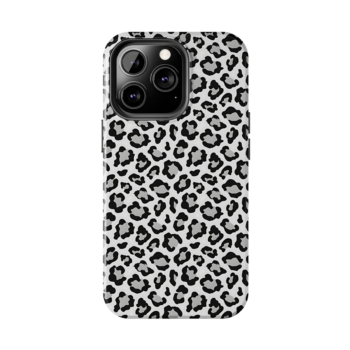 Monochrome Leopard Print iPhone 13 Series