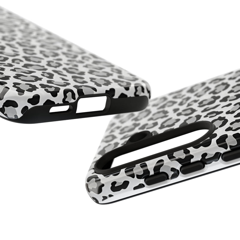 Monochrome Leopard Print Samsung S24 Series