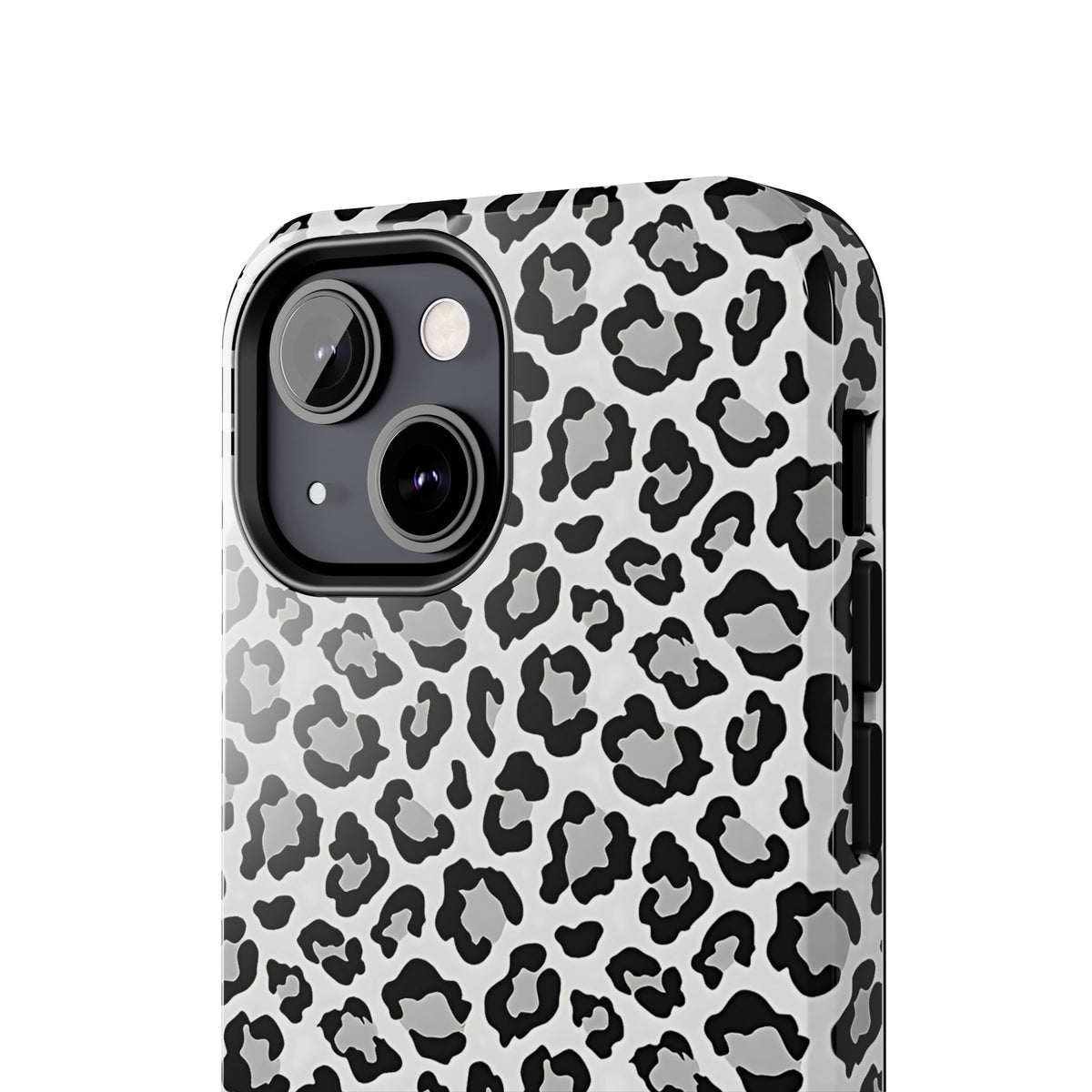 Monochrome Leopard Print iPhone 13 Series