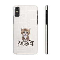 Purrfectly Pawsome iPhone X Series