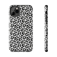 Monochrome Leopard Print iPhone 11 Series