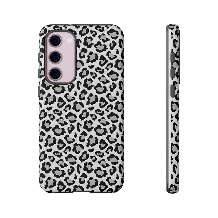 Monochrome Leopard Print Samsung S23 Series