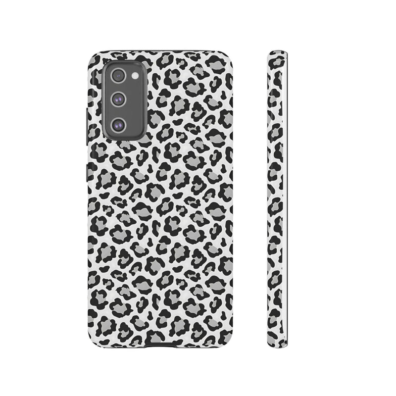 Monochrome Leopard Print Samsung S20 Series