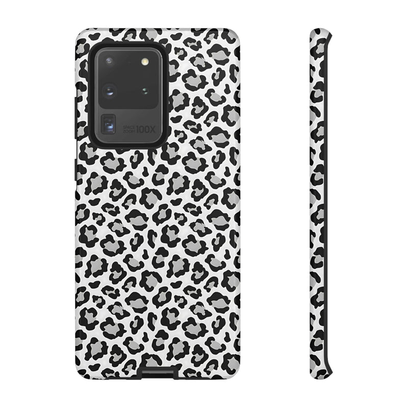 Monochrome Leopard Print Samsung S20 Series