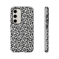 Monochrome Leopard Print Samsung S23 Series