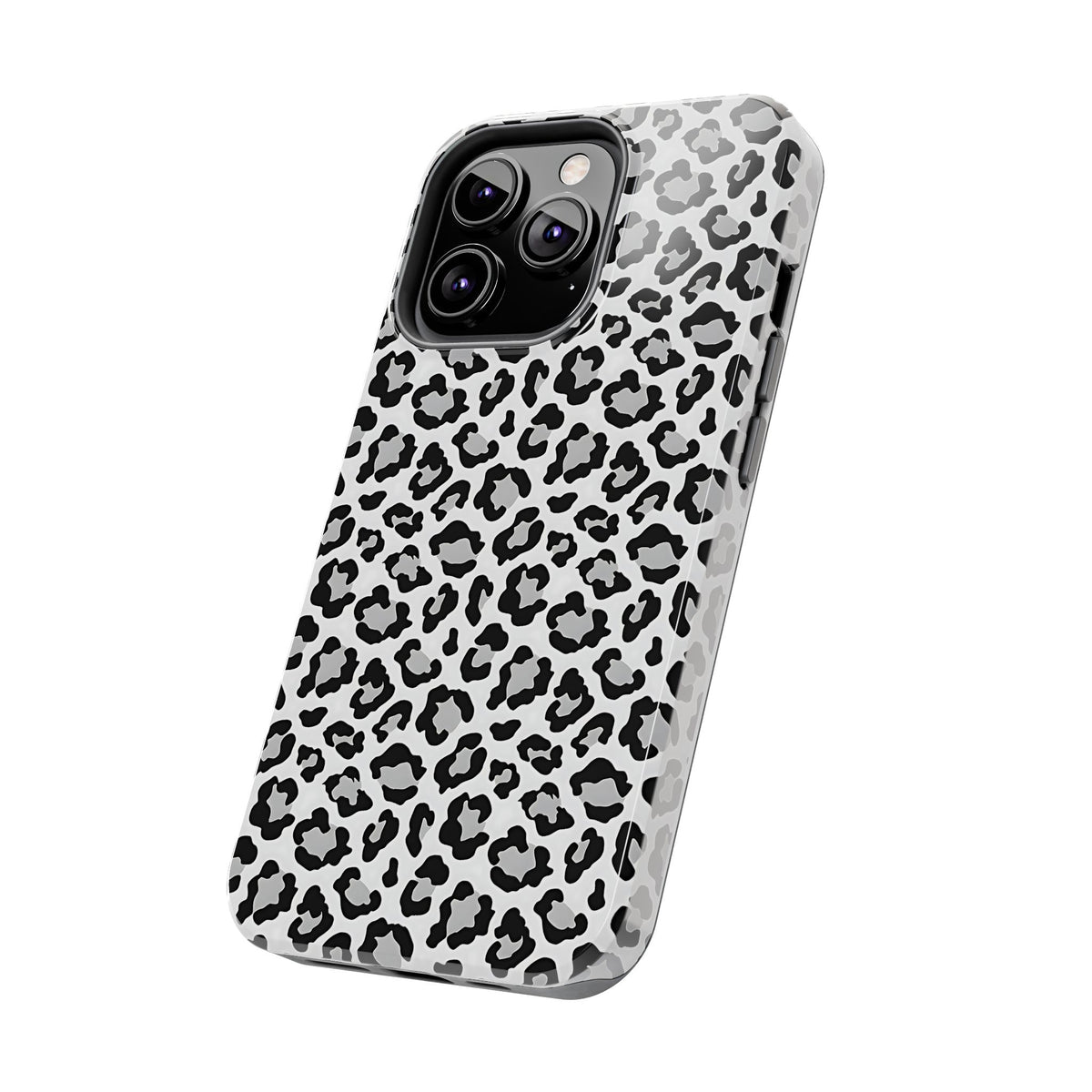 Monochrome Leopard Print iPhone 13 Series