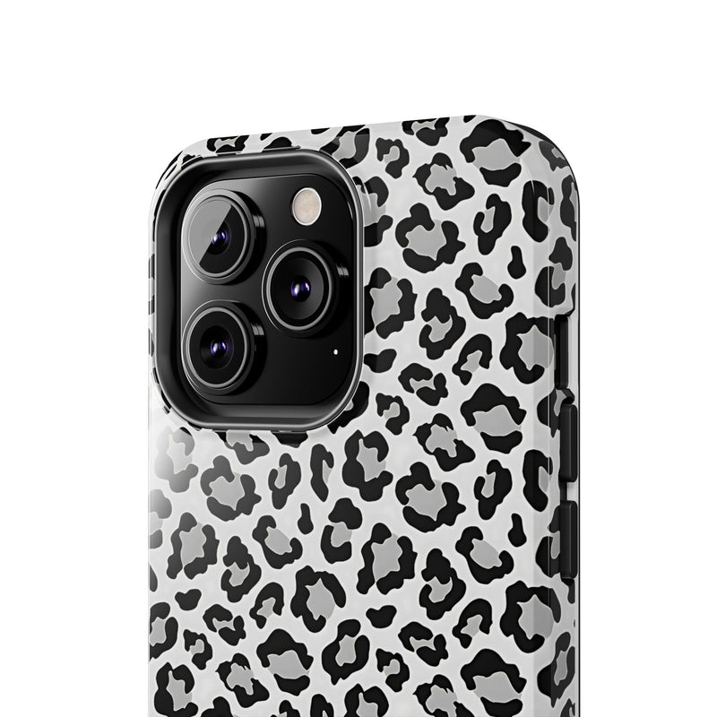 Monochrome Leopard Print iPhone 13 Series