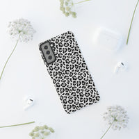 Monochrome Leopard Print Samsung S21 Series