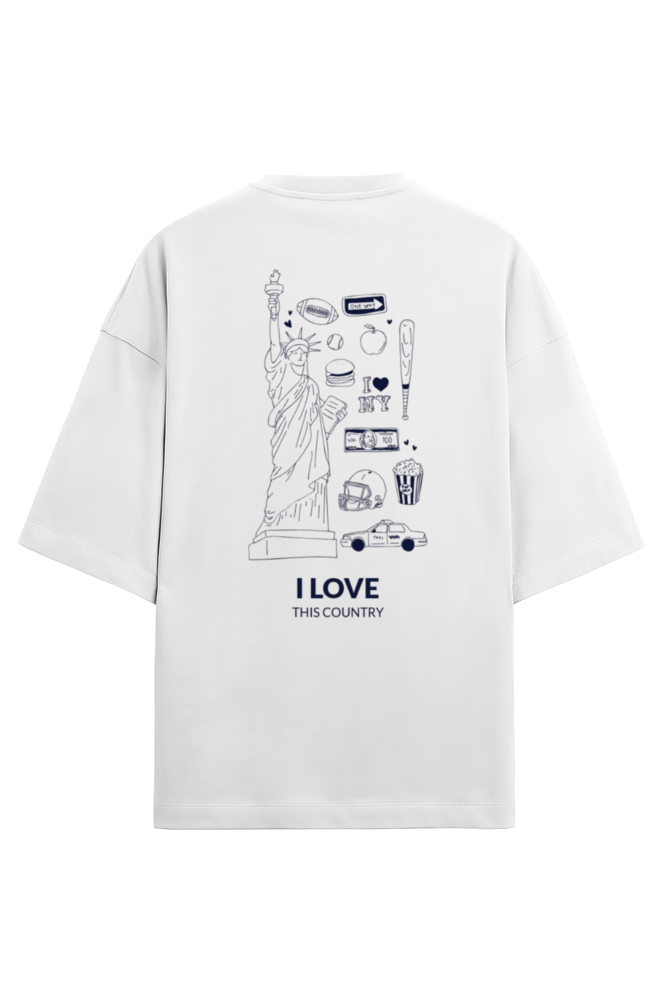 Premium German Cotton Oversized Terry T-shirt