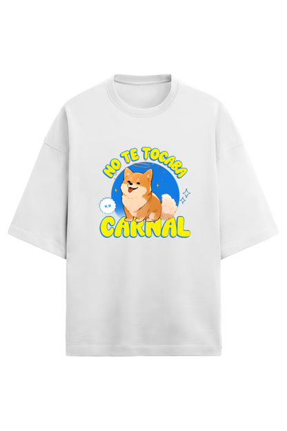 White Dog Lover Special Edition Oversized Terry T-shirt