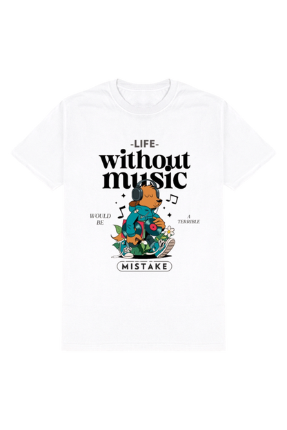 Dog lover and Music lover special t-shirt