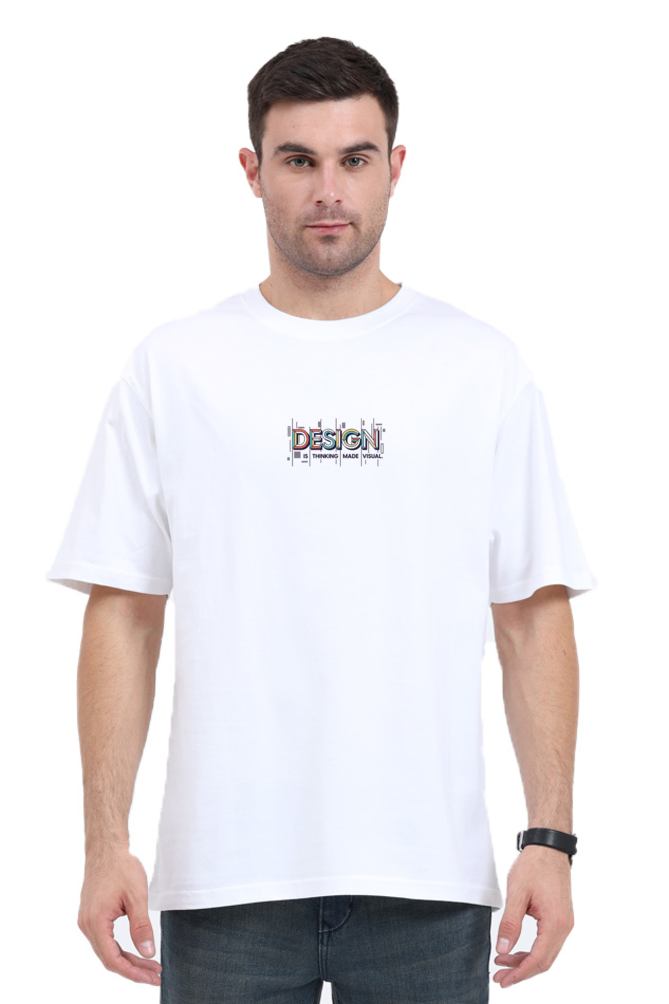 White Oversized T-shirt For Mans With Made by germen great tailor