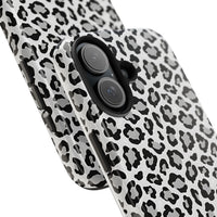 Monochrome Leopard Print iPhone 16 Series