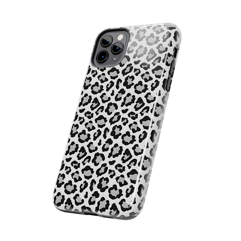 Monochrome Leopard Print iPhone 11 Series