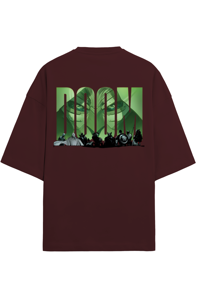 Red Hot Trendy Classic Oversized Dr. Doom Special Edition T-shirt