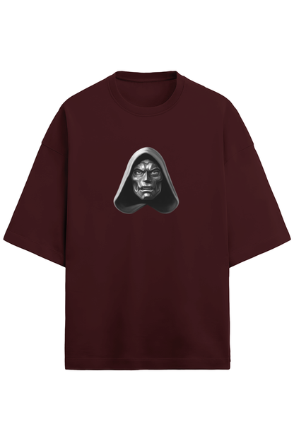 Red Hot Trendy Classic Oversized Dr. Doom Special Edition T-shirt