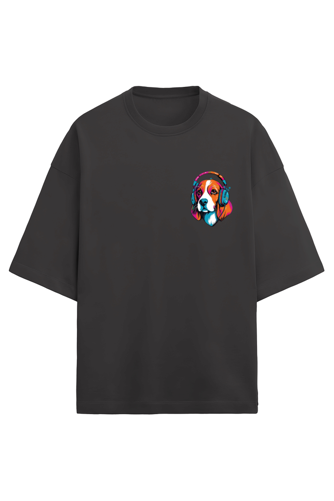 Oversized Unisex Dog Lover Terry Premium T-shirt !