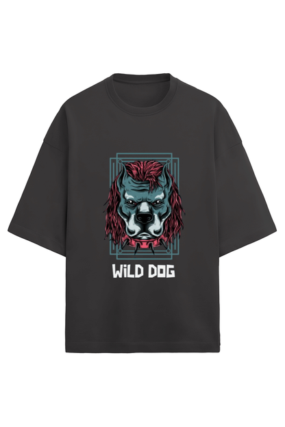 Wild Dog Edition Series Oversized Terry T-shirt