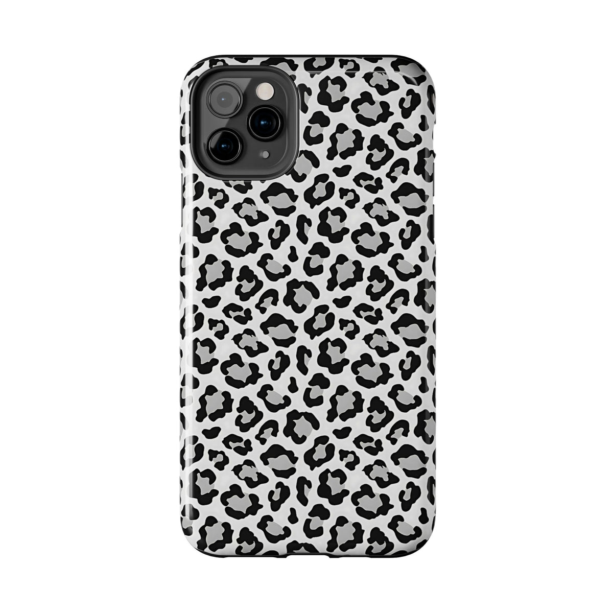 Monochrome Leopard Print iPhone 11 Series