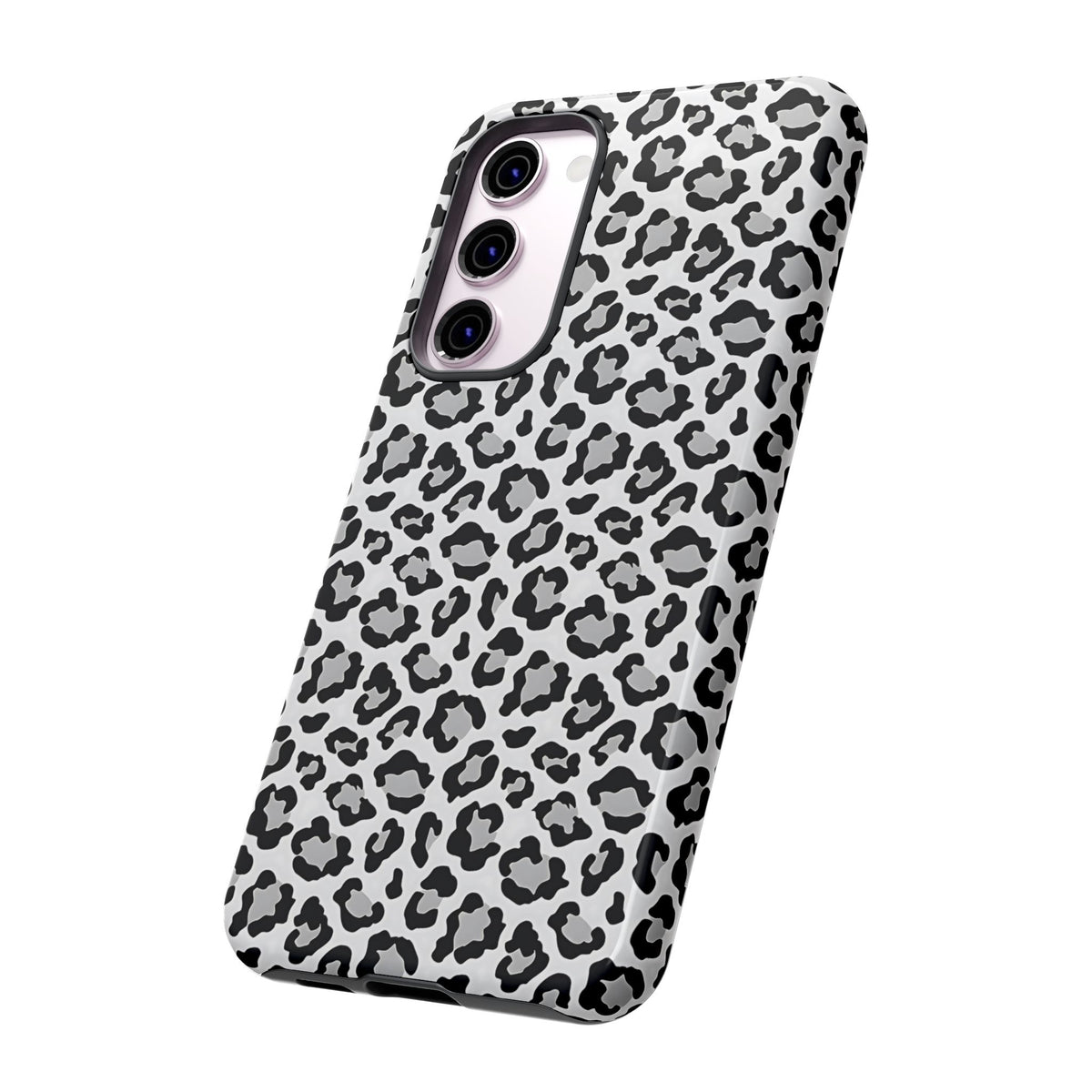 Monochrome Leopard Print Samsung S23 Series