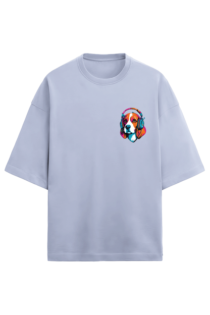 Oversized Unisex Dog Lover Terry Premium T-shirt !