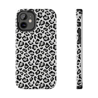 Monochrome Leopard Print iPhone 12 Series