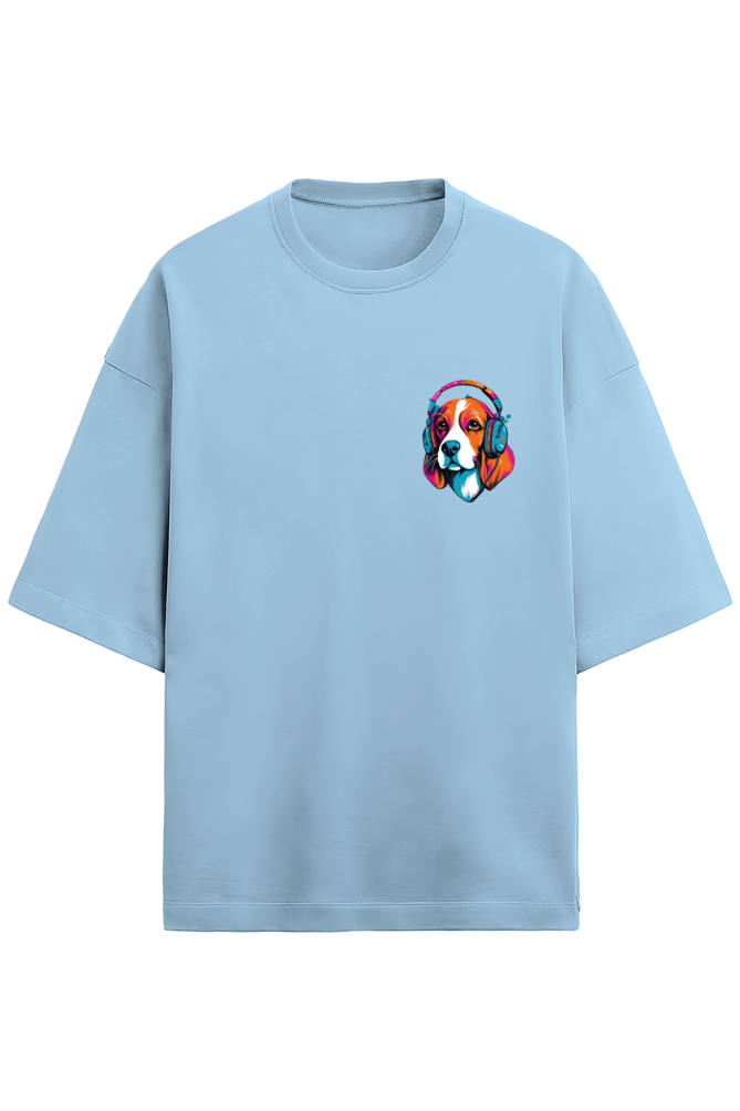 Oversized Unisex Dog Lover Terry Premium T-shirt !