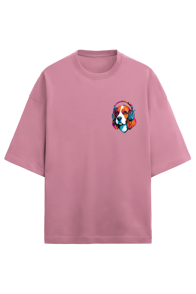 Oversized Unisex Dog Lover Terry Premium T-shirt !