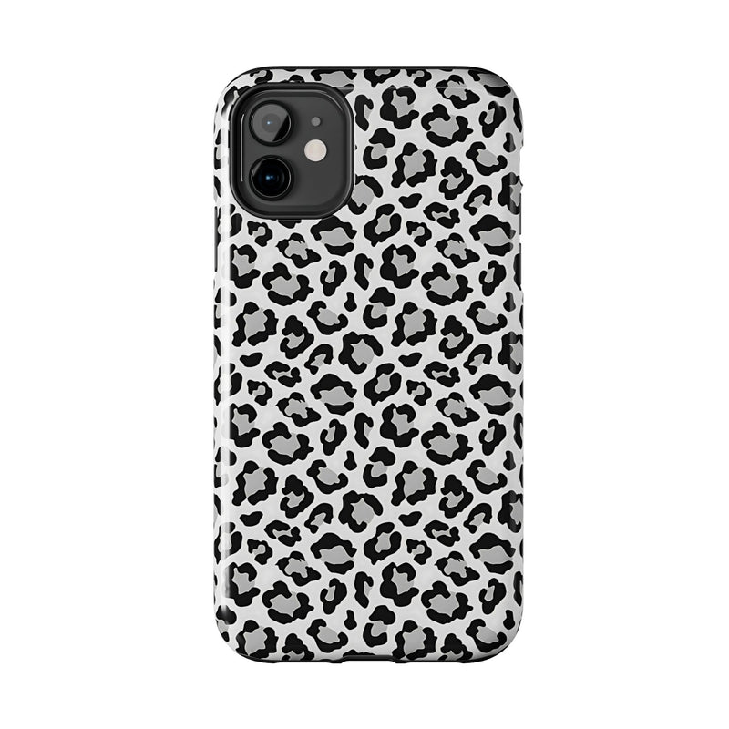 Monochrome Leopard Print iPhone 11 Series