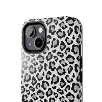 Monochrome Leopard Print iPhone 13 Series