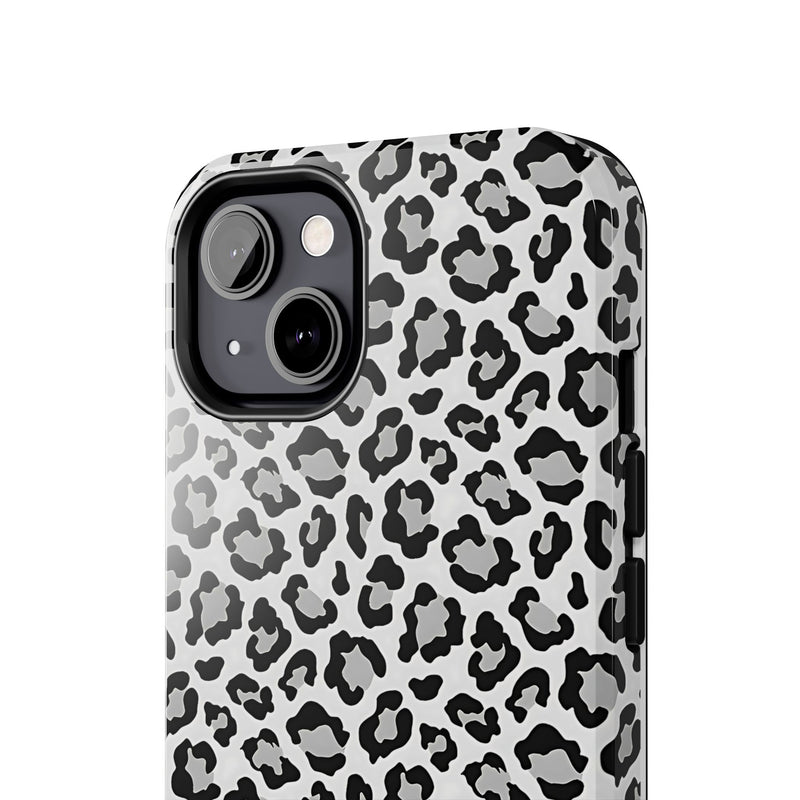 Monochrome Leopard Print iPhone 13 Series