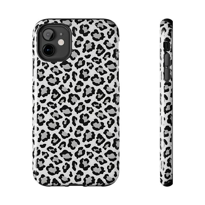 Monochrome Leopard Print iPhone 11 Series