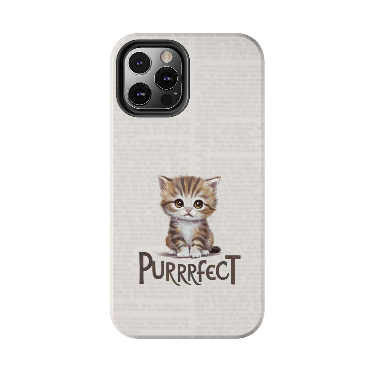 Purrfectly Pawsome iPhone 12 Series