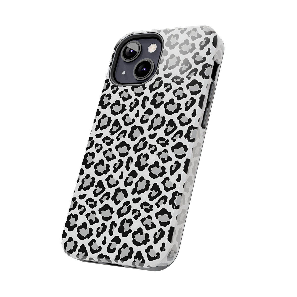 Monochrome Leopard Print iPhone 13 Series