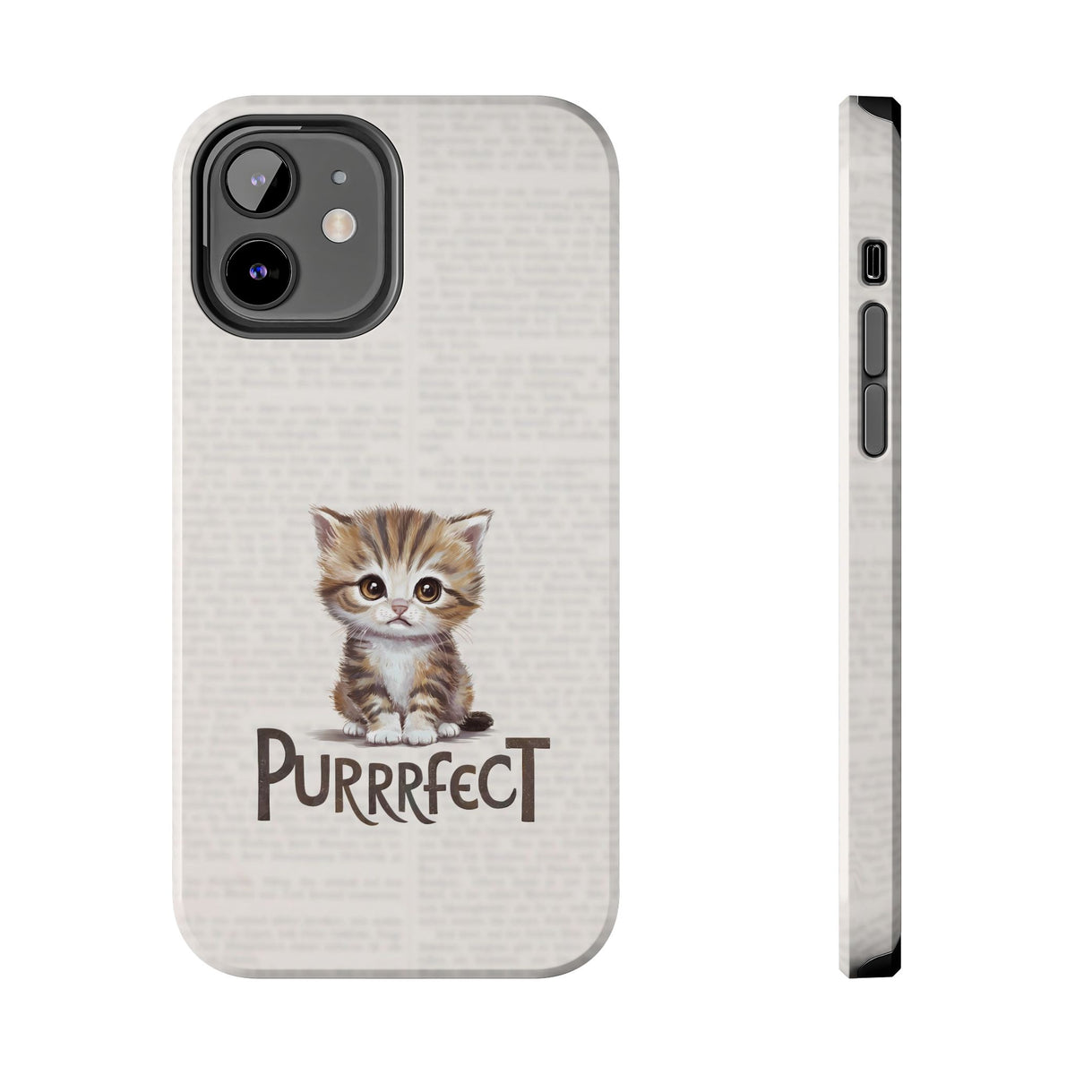 Purrfectly Pawsome iPhone 12 Series