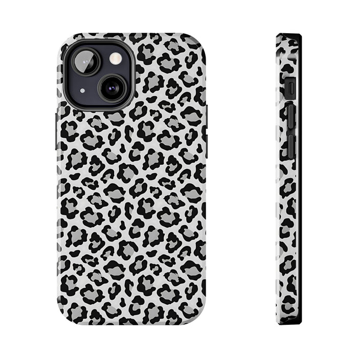 Monochrome Leopard Print iPhone 13 Series