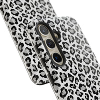 Monochrome Leopard Print Samsung S24 Series