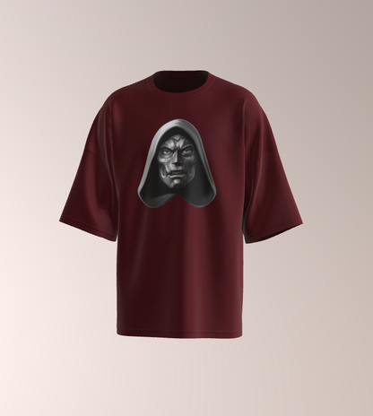 Red Hot Trendy Classic Oversized Dr. Doom Special Edition T-shirt