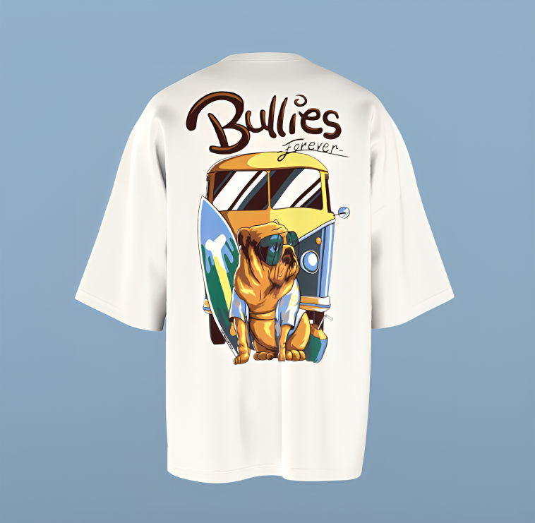 Oversized Unisex Dog Lover Terry Premium T-shirt !